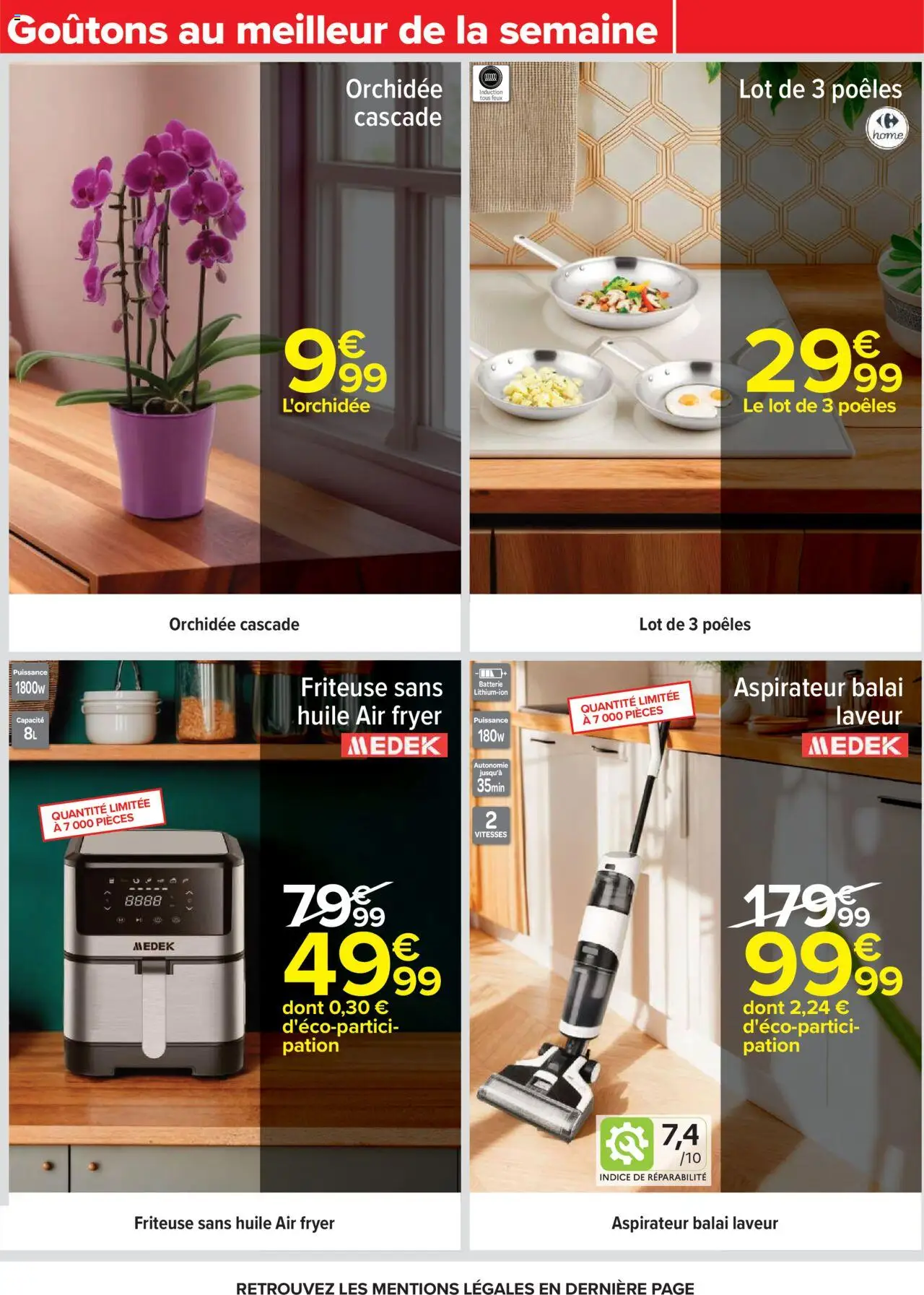 | Page: 65 | Produits: Friteuse, Friteuse sans huile, Orchidée, Aspirateur balai