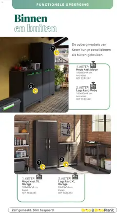 Brico - Opberging en keuken catalogus  - Voorbeeld van een folder van Brico, geldig van 25.08.2025 | Pagina: 16 | Producten: Kast