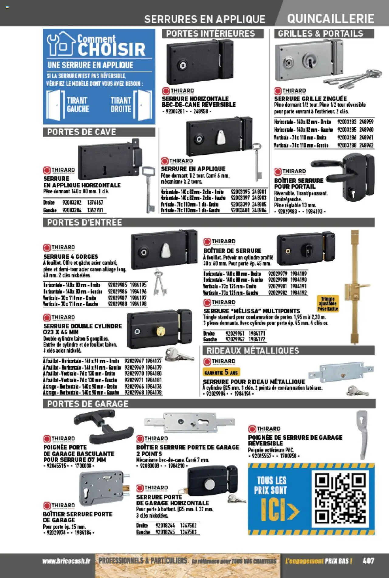 {H1} | Page: 407 | Produits: Four, Porte, Portes, Rideau