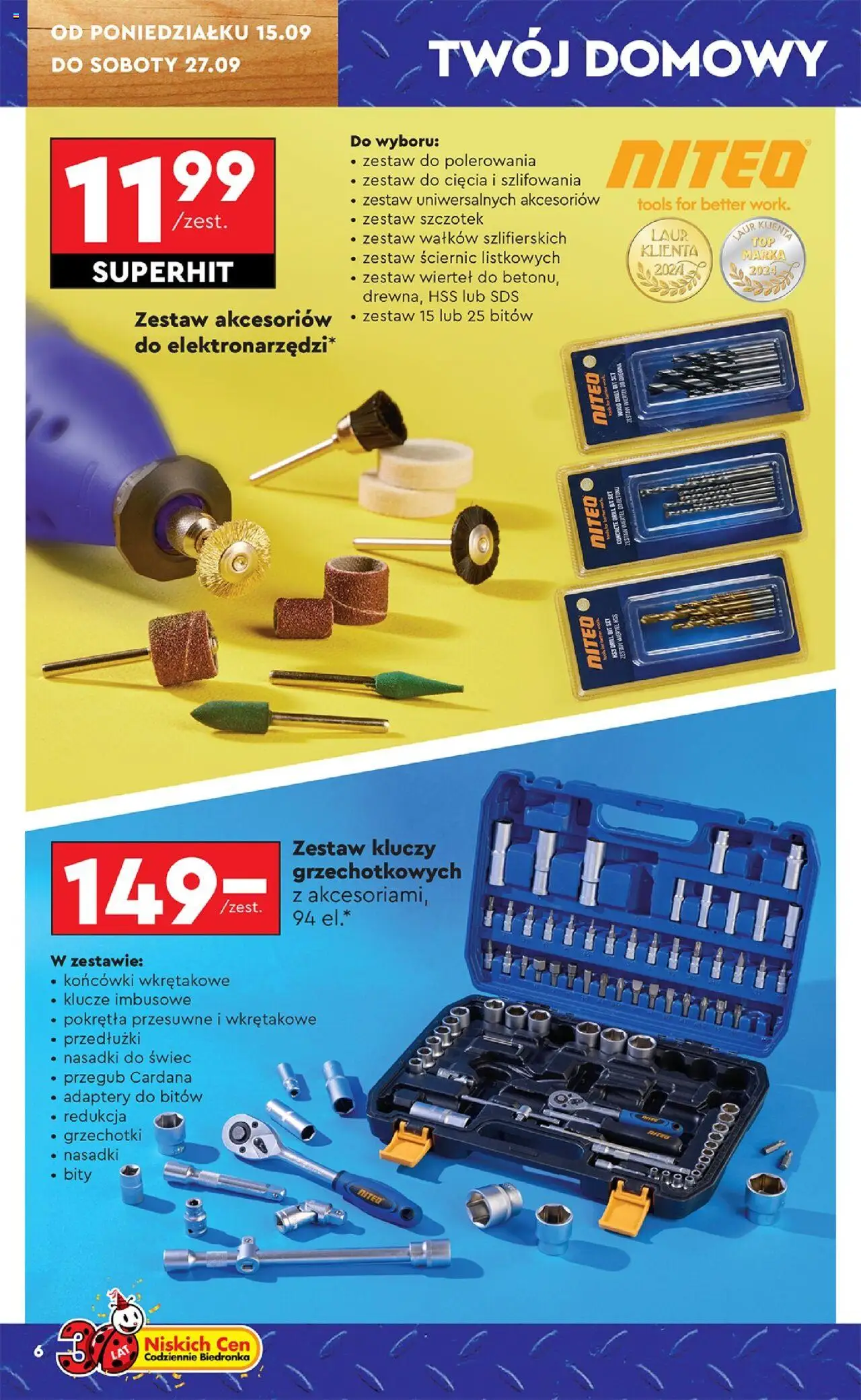 Biedronka gazetka - Hity i inspiracje od 15.09.2025 | Strona: 8
