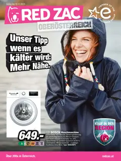 RED ZAC Oberösterreich ab 27.10.2025 gültig