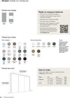 Preview of B&Q - Furniture & storage valid from 16.12.2025 | Page: 54 | Products: Mirror, Cappuccino, Doors, Wardrobe