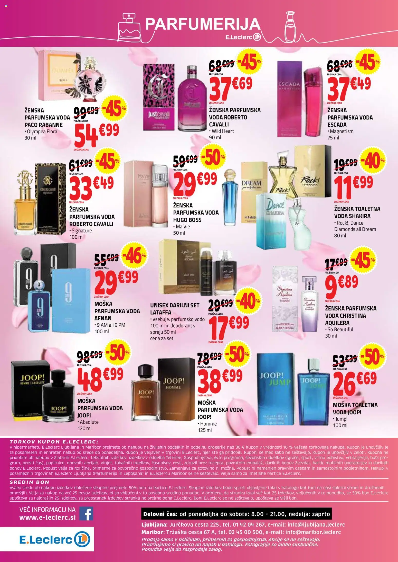 Novi E.leclerc katalog ponudbe – veljaven od 04.03.2026 | Stran: 48 | Izdelki: Deodorant, Voda, Parfumska voda