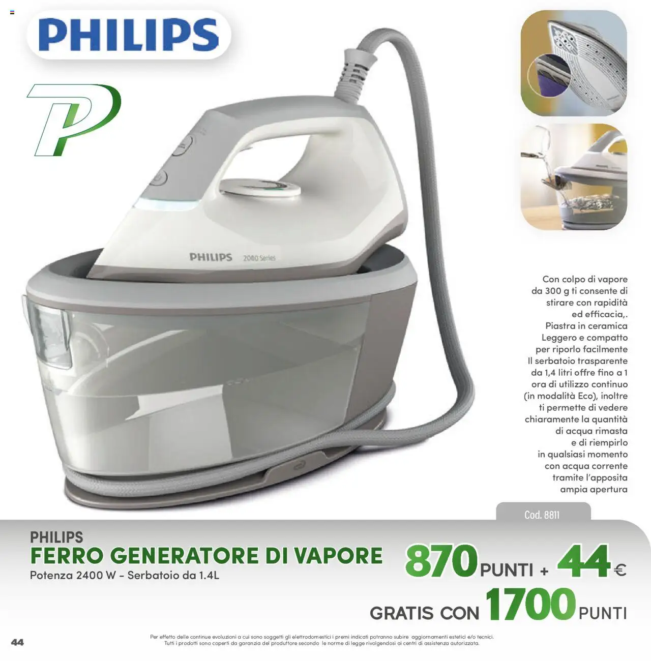 Volantino PIM Supermercati del 12.04.2025 | Pagina: 44 | Prodotti: Acqua, Generatore