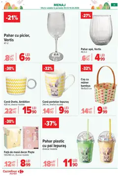 Ofertele Carrefour valabile de la 25.03.2026 | Pagină: 53 | Produse: Față de masă, Mâner, Masă, Paste