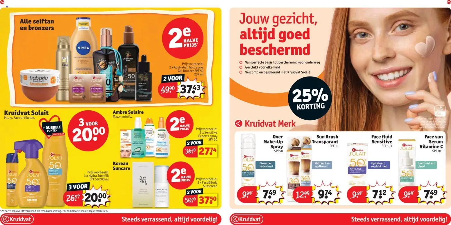 Nieuwe » Kruidvat folder van 31/03/2026 🤩  « is er! Ontdek geweldige aanbiedingen en bespaar. | Belgium