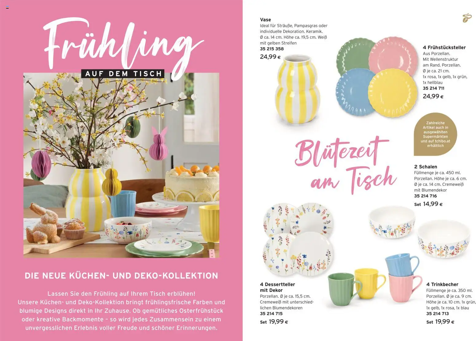 Tchibo Eduscho Tchibo Magazin gültig ab 04.03.2026 | Seite: 2 | Produkte: Tisch, Vase