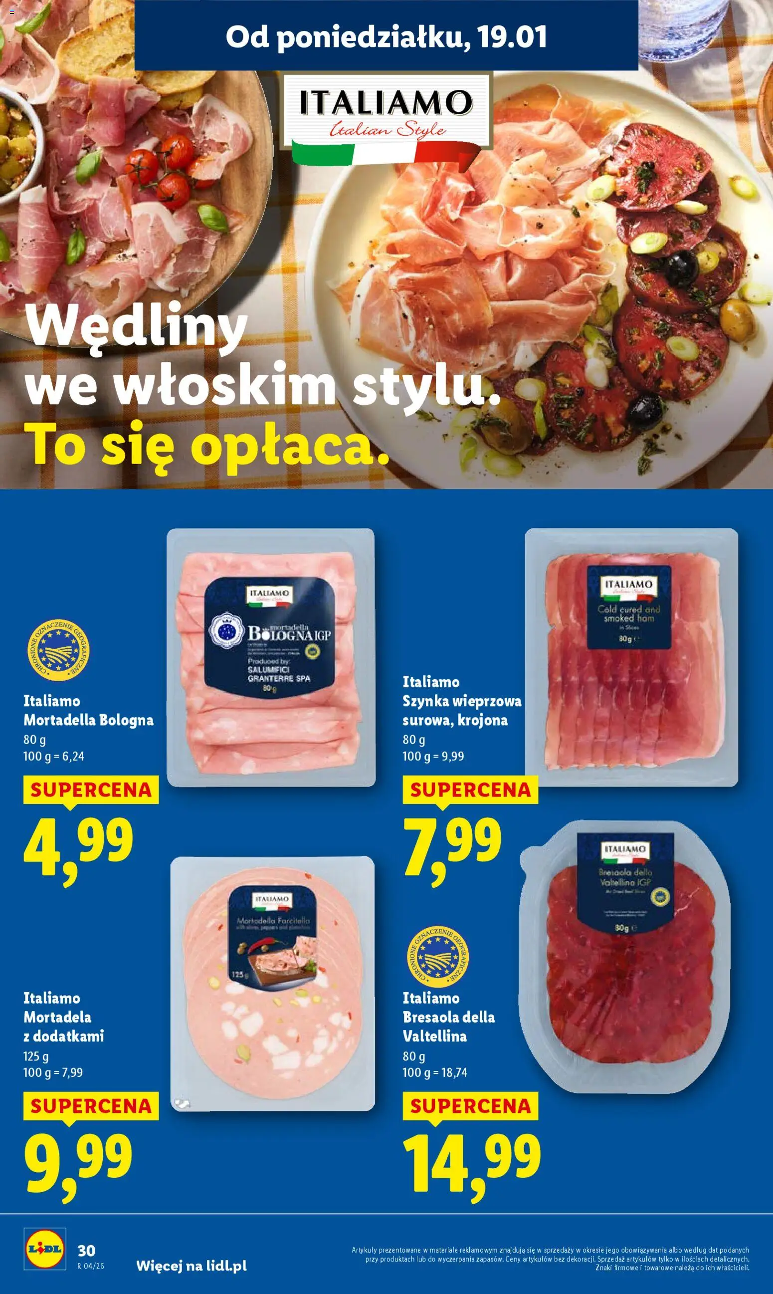 Lidl Gazetka od 19.01.2026 | Strona: 30