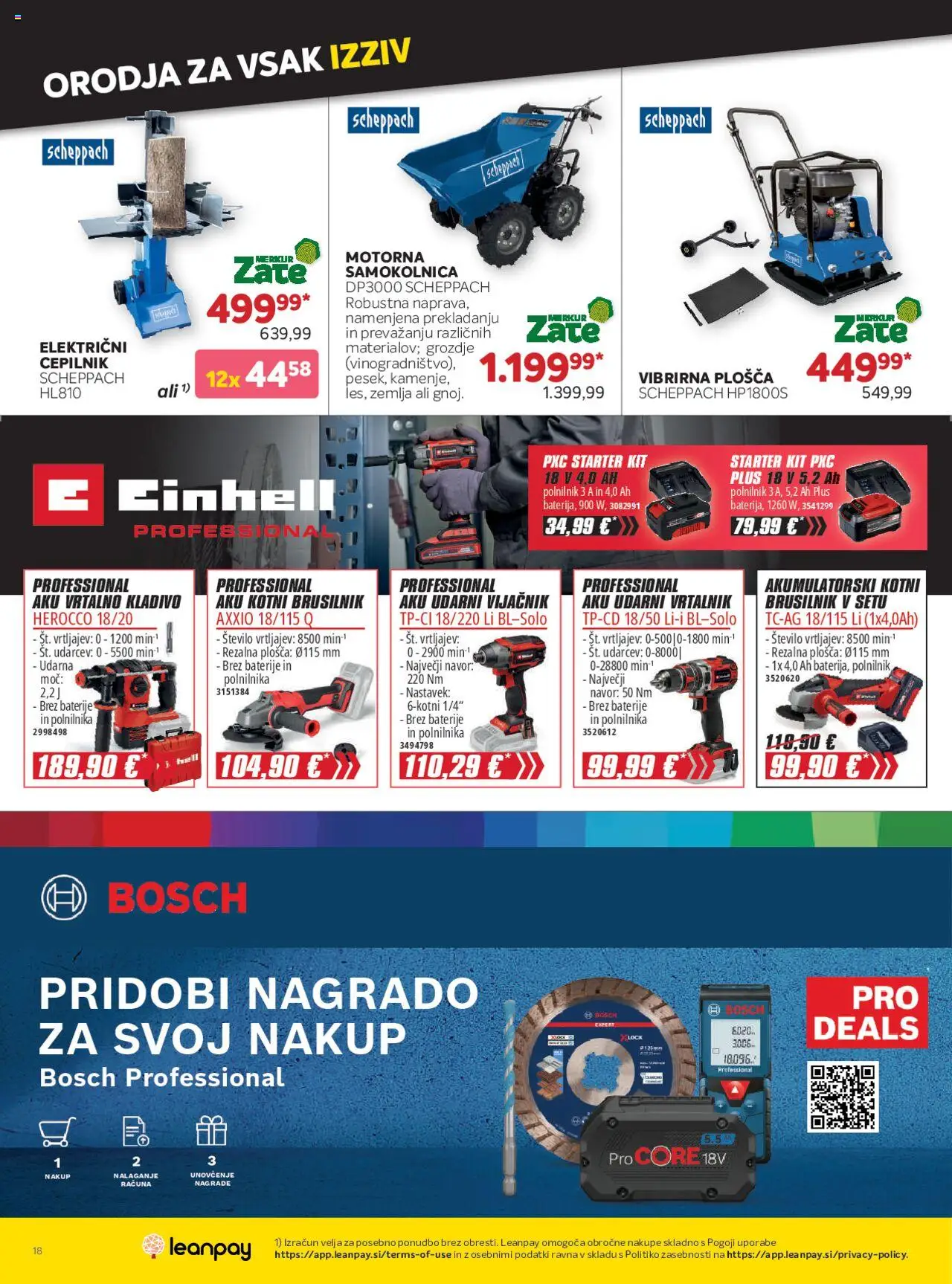 Merkur katalog │ velja od 06.08.2025 | Stran: 44 | Izdelki: Žemlja, Samokolnica, Vrtalnik, Brusilnik