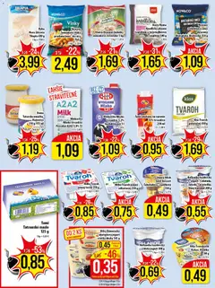 Klas leták platný od 16.03.2026 | Strana: 8 | Produkty: Jogurt, Smotana, Tvaroh, Tatranské maslo