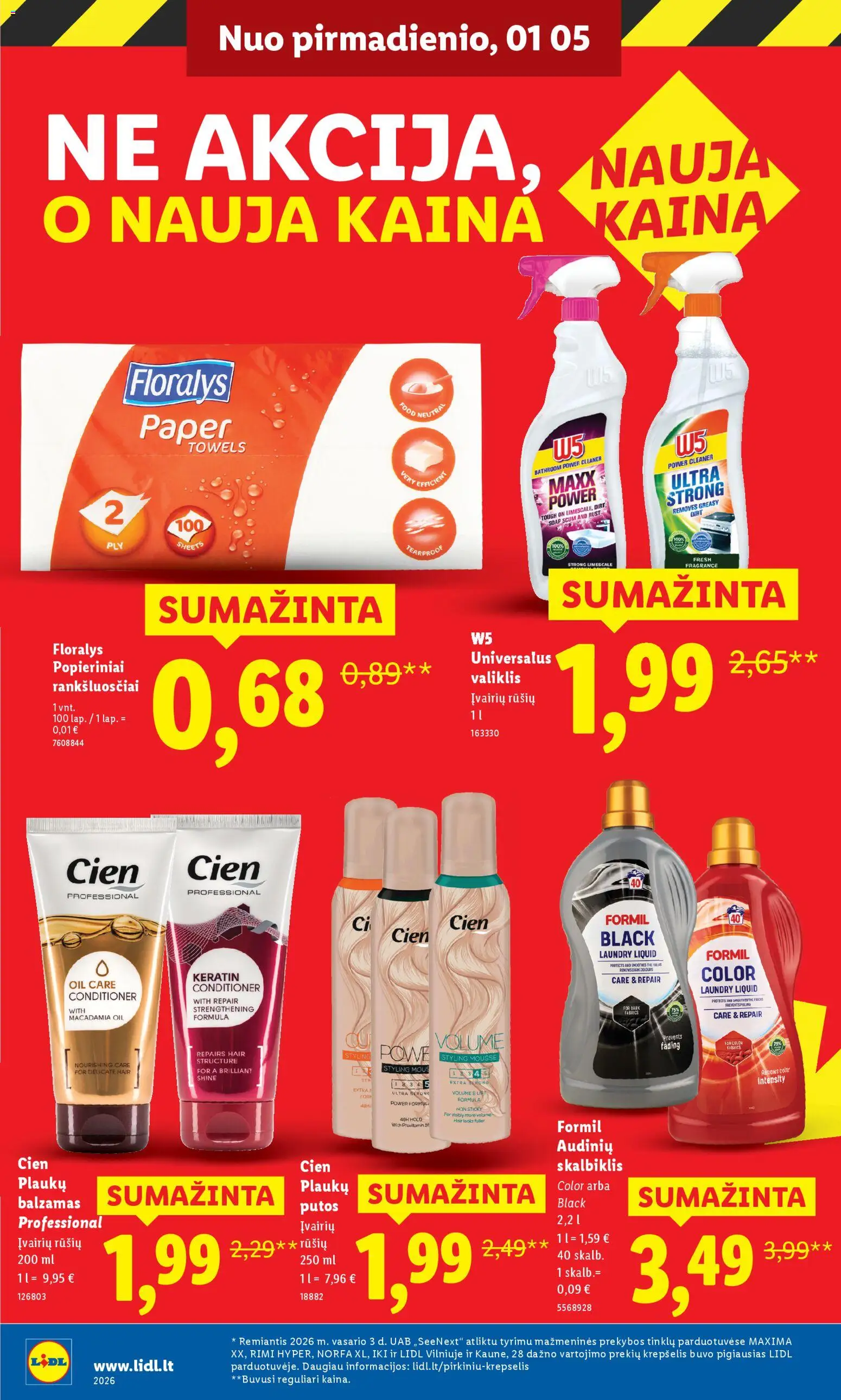 LIDL akcijos nuo 23.03.2026 | Puslapis: 52 | Prekių: Balzamas, Krepšelis