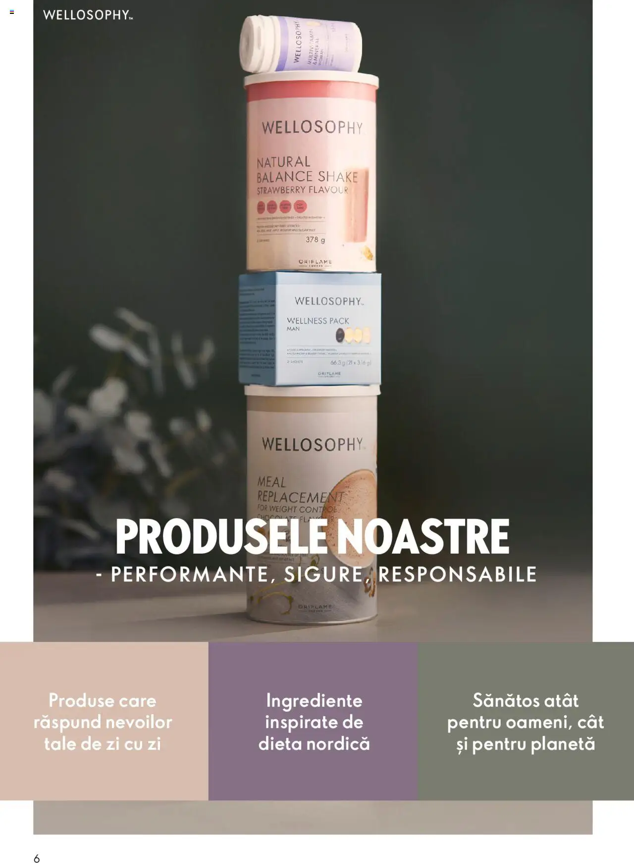 Oriflame catalog - Wellosophy – valabil de la 31.10.2023 | Pagină: 6 | Produse: Apple, Shake