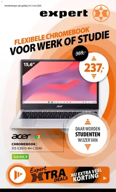 Expert folder - Voorbeeld van een folder van Expert, geldig van 27.04.2026