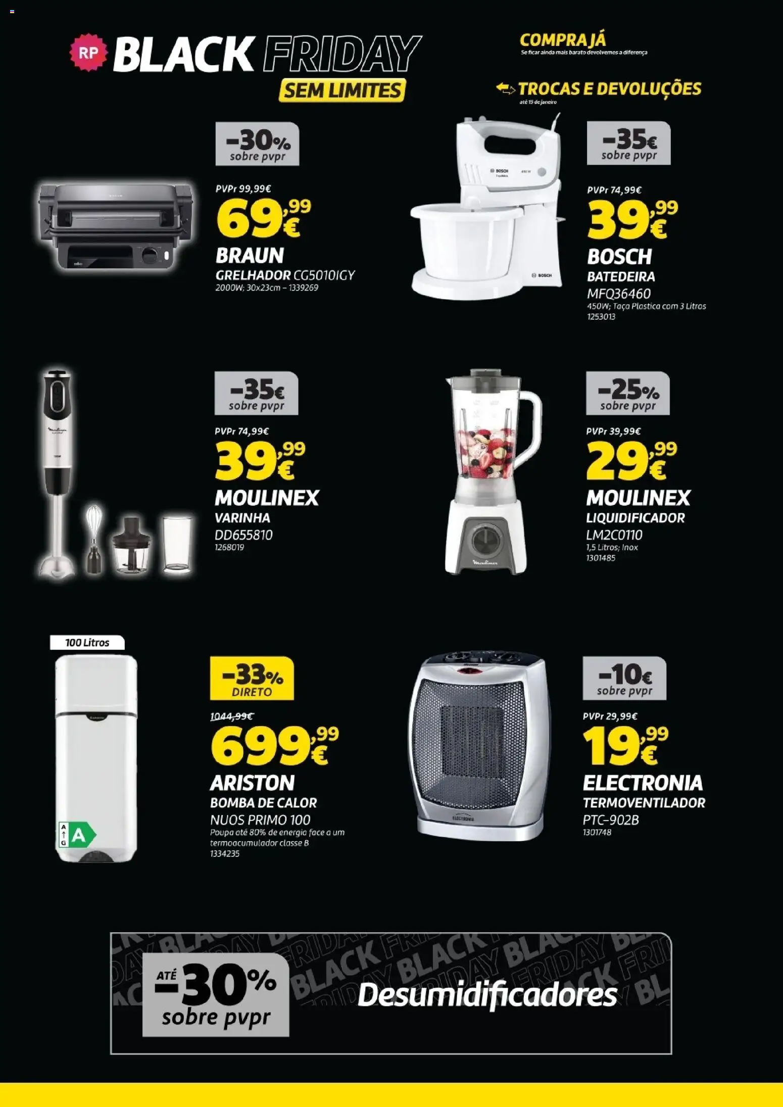 Radio Popular - Black Friday  │ válido de 08.11.2025 | Página: 9 | Produtos: Batedeira, Liquidificador