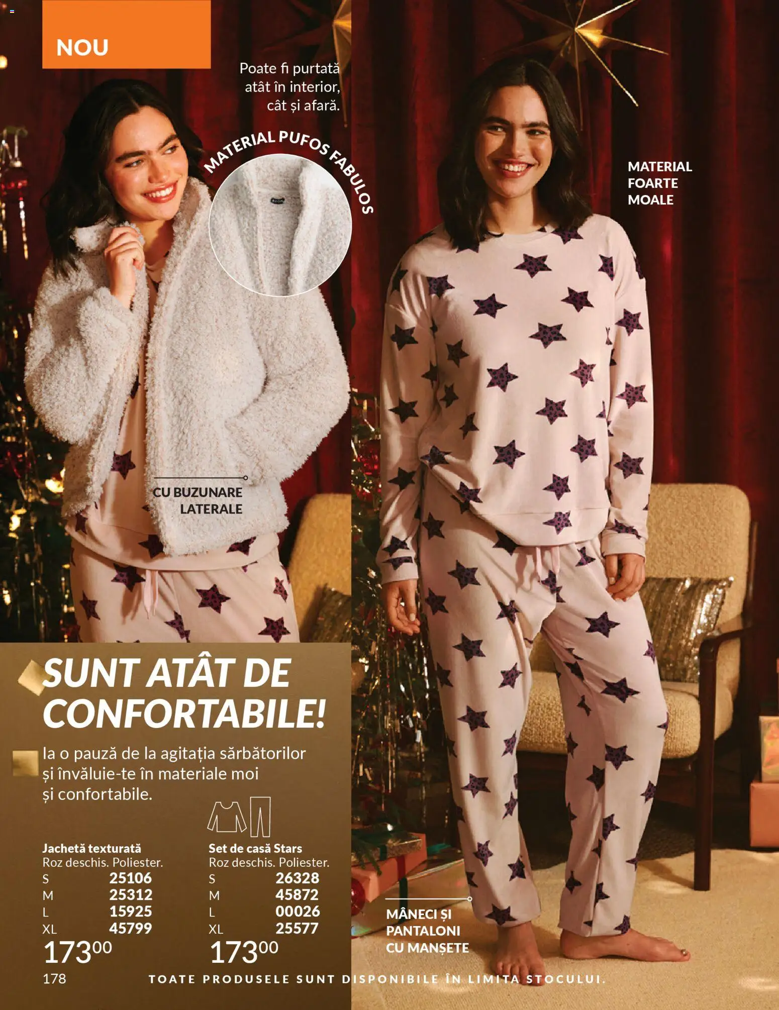 Noul catalog Avon – valabil de la 01.12.2025 | Pagină: 178 | Produse: Jachetă, Pantaloni