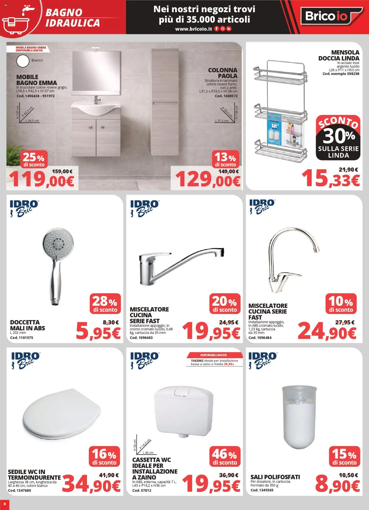 Volantino Brico io del 05.02.2026 | Pagina: 8