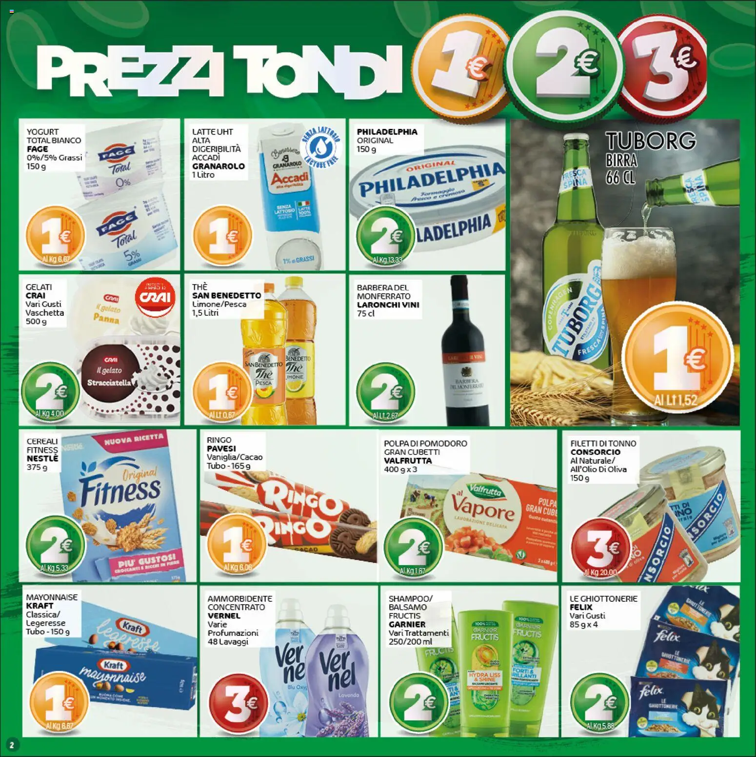 Volantino CRAI del 30.04.2026 | Pagina: 2 | Prodotti: Balsamo, Yogurt, Cereali, Lavanda