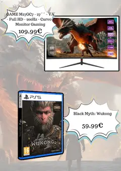 Vista previa Game Black Friday válido desde el 10.11.2025 | Página: 6 | Productos: Monitor