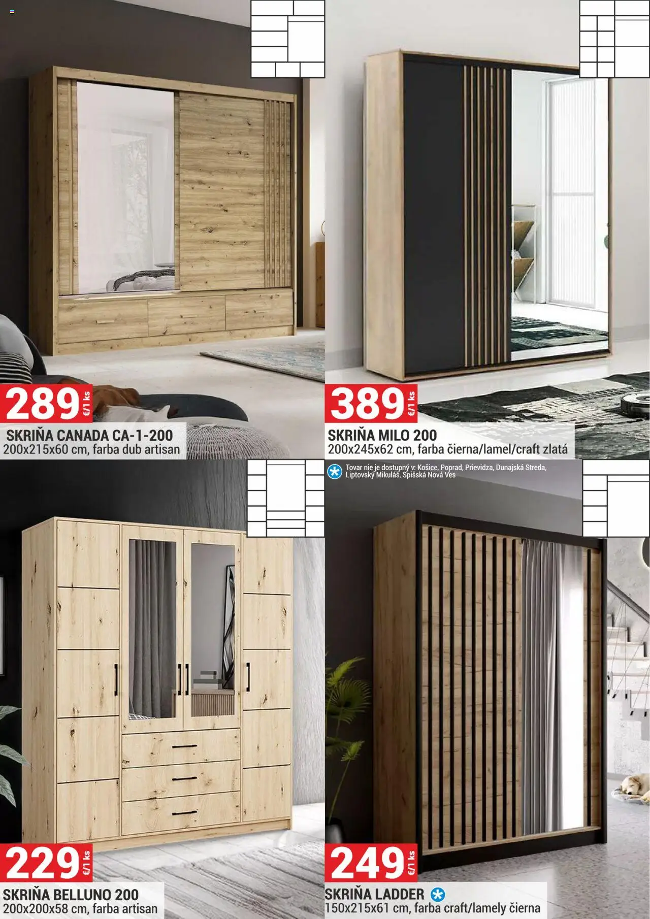 Merkury Market leták │ platný od 01.06.2025 | Strana: 22 | Produkty: Skriňa