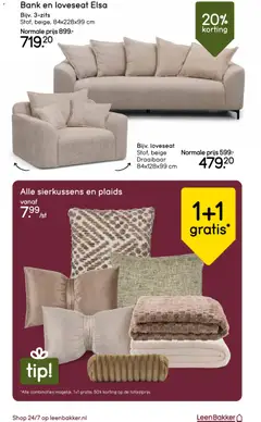 Leen Bakker - Folder - Voorbeeld van een folder van Leen Bakker, geldig van 08.12.2025 | Pagina: 12 | Producten: Bank