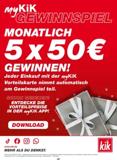 Kik Prospekt 	 ab 02.02.2026 gültig | Seite: 20