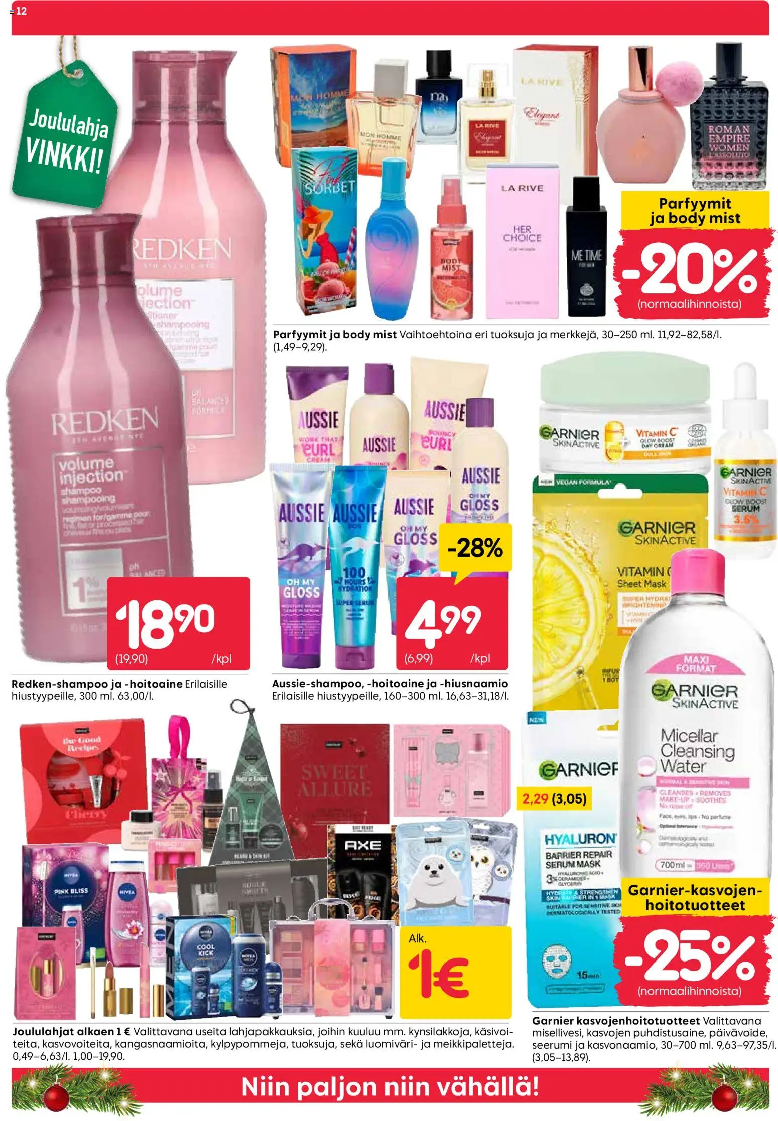 Rusta tarjoukset – voimassa 15.12.2025 alkaen | Sivu: 12 | Tuotteet: Luomiväri, Shampoo, Hiusnaamio, Seerumi