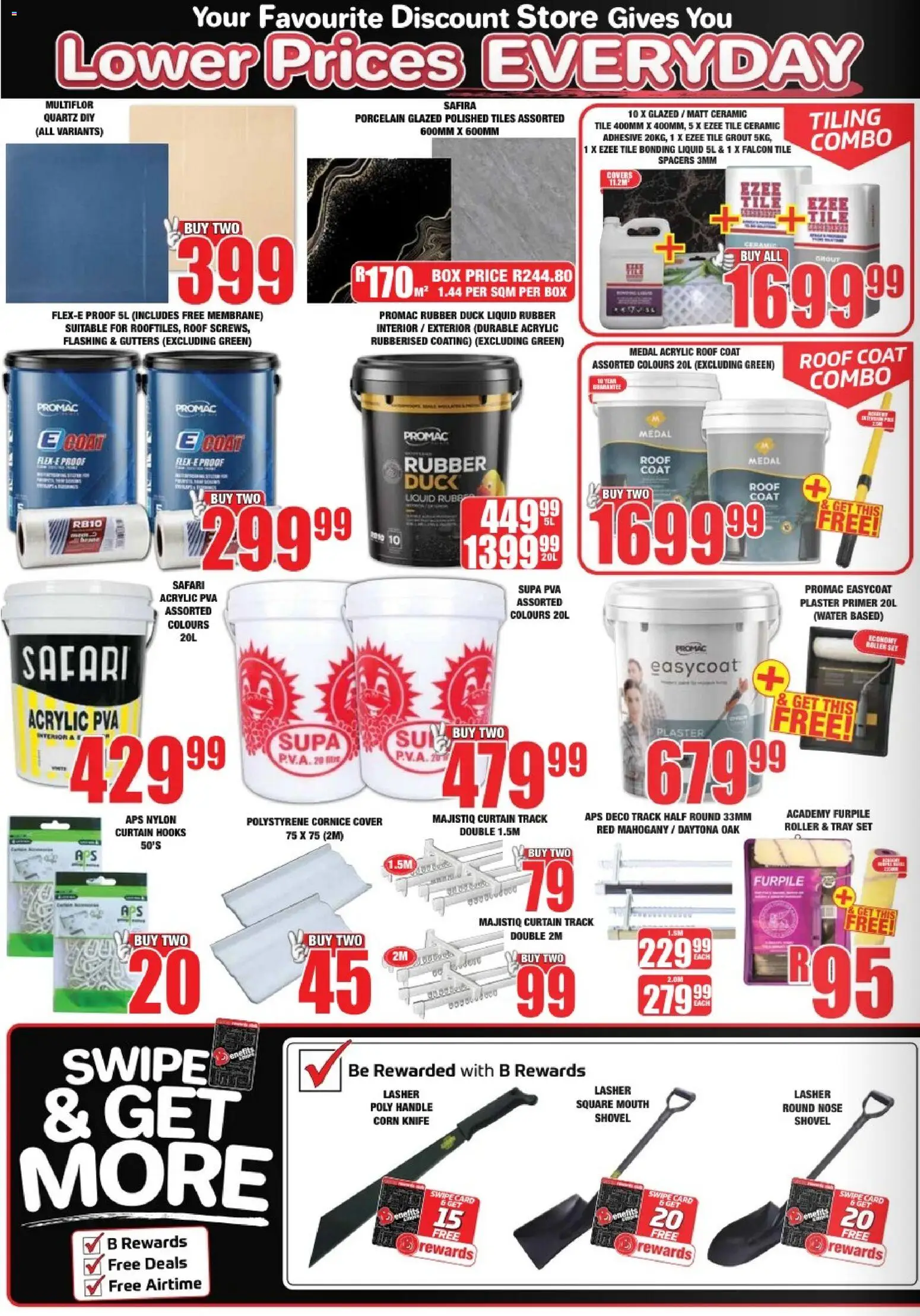 New Boxer catalogue – valid from 23.04.2026 | Page: 2 | Products: Primer, Tray, Tiling, Bonding liquid