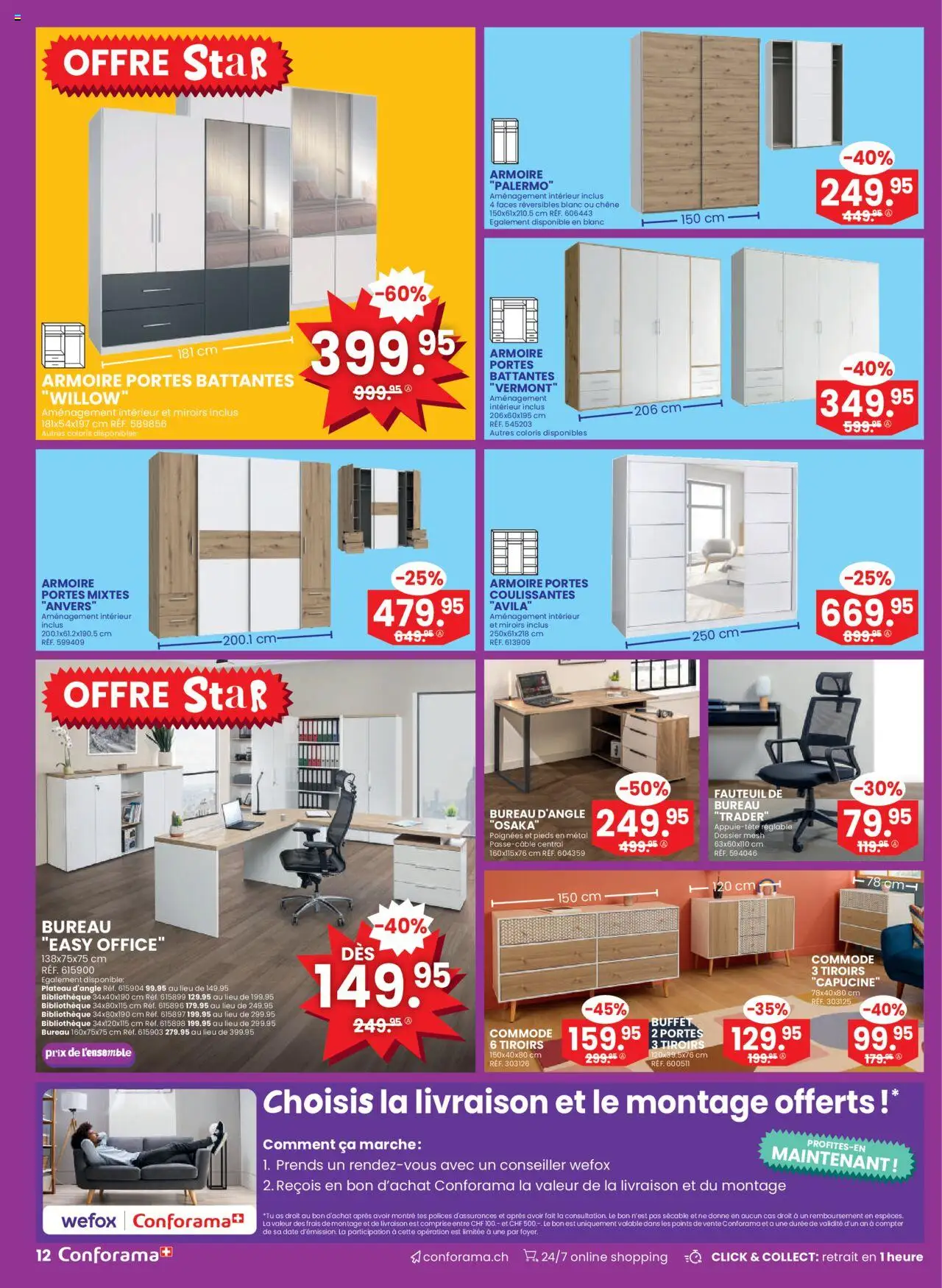 Conforama Aktionen FR – gültig ab 01.10.2025 | Seite: 12