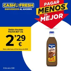 Vista previa Cash Fresh folleto válido desde el 25.02.2026