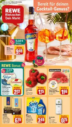 Rewe prospekt Augsburg	 gültig ab dem 27.07.2025