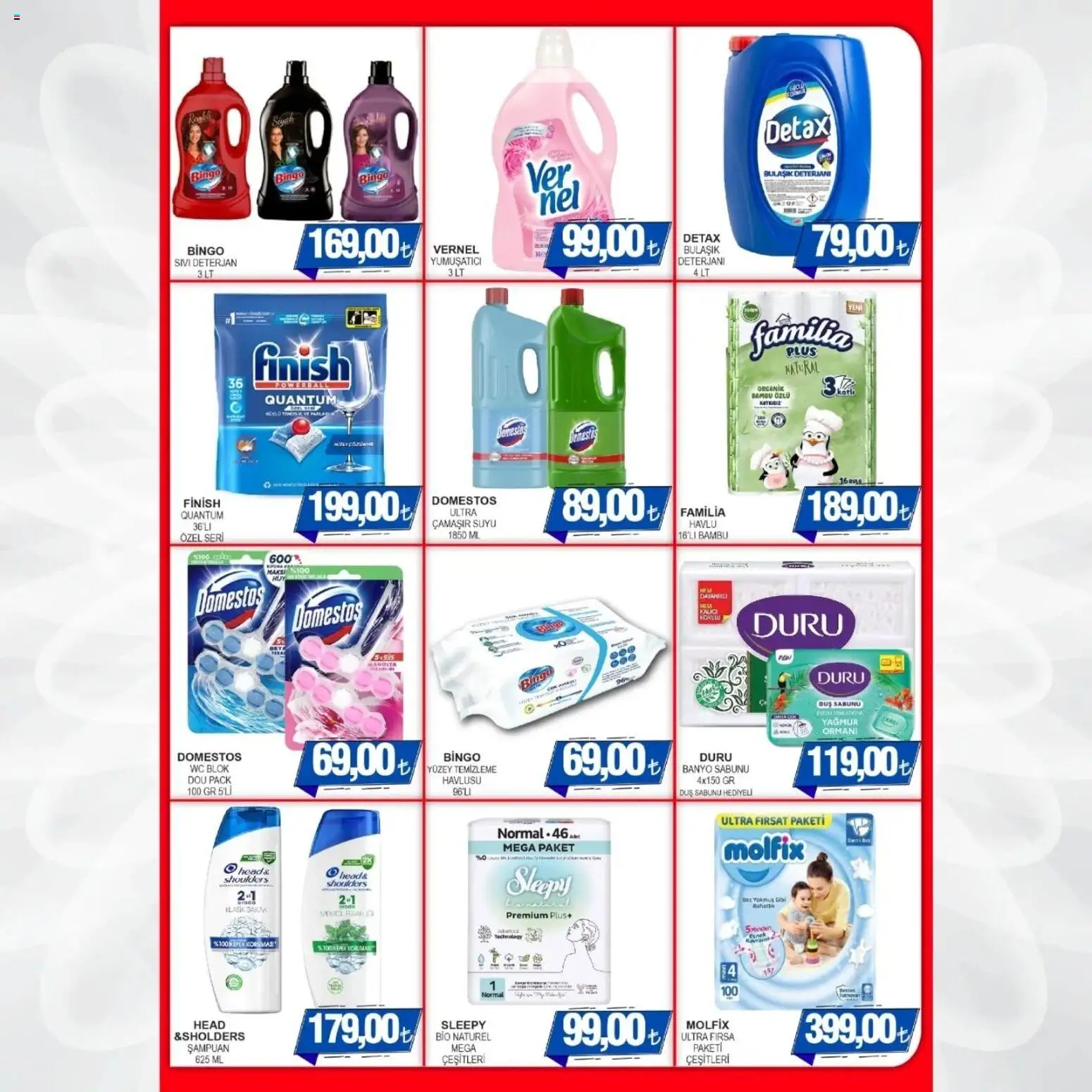 Furpa - Katalog Muhteşem Fiyatlar - 05.03.2026 tarihinden itibaren geçerlidir | Sayfa: 8 | Ürünler: Şampuan, Yumuşatıcı, Deterjan, Bulaşık deterjanı