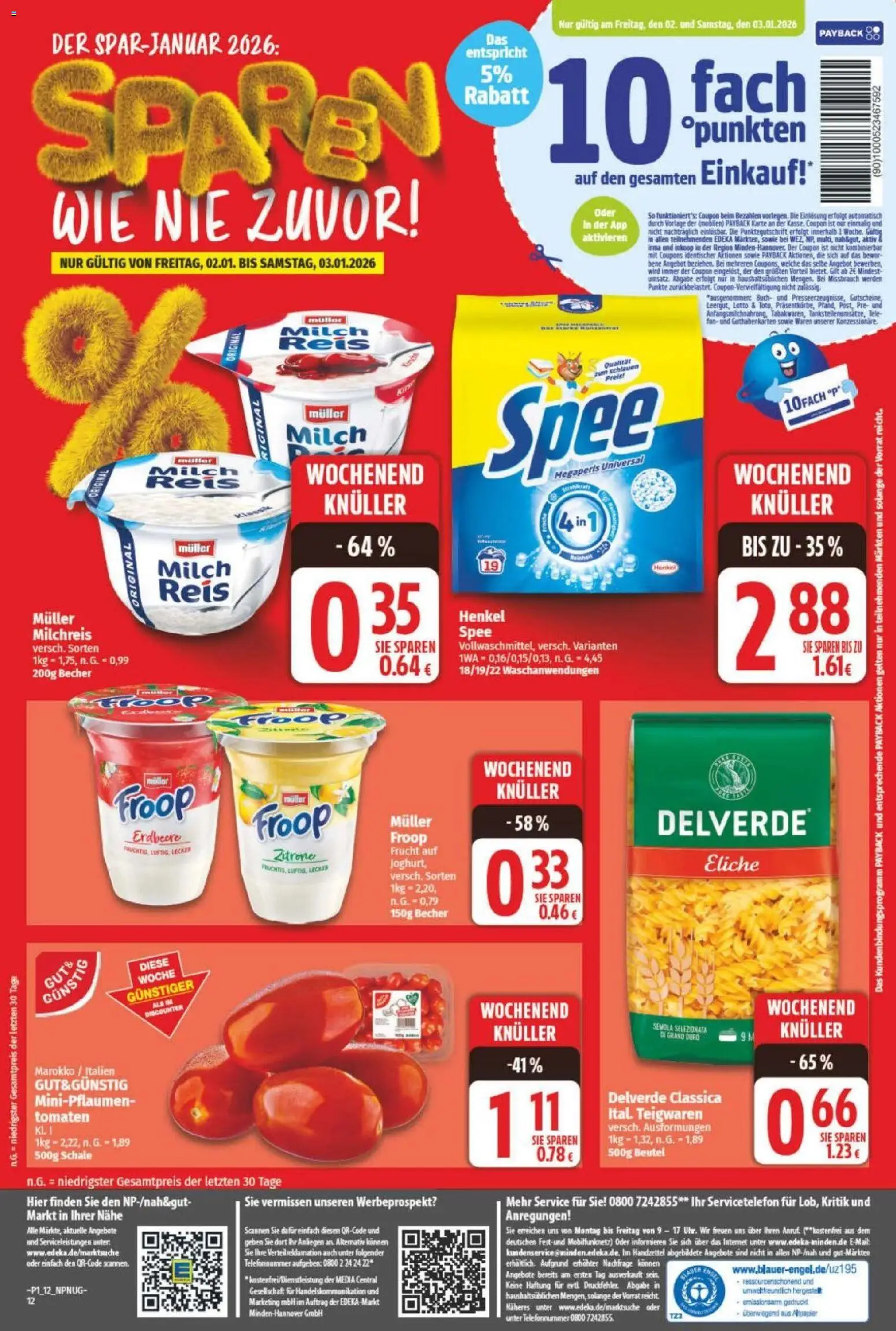 NP Discount Prospekt – gültig ab 28.12.2025 | Seite: 12 | Produkte: Froop, Tomaten, Spee, Zitrone