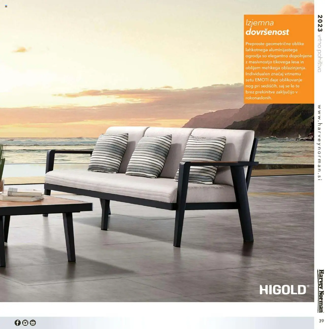 Harvey Norman - Katalog - Vrtno pohištvo │ velja od 01.03.2023 | Stran: 39