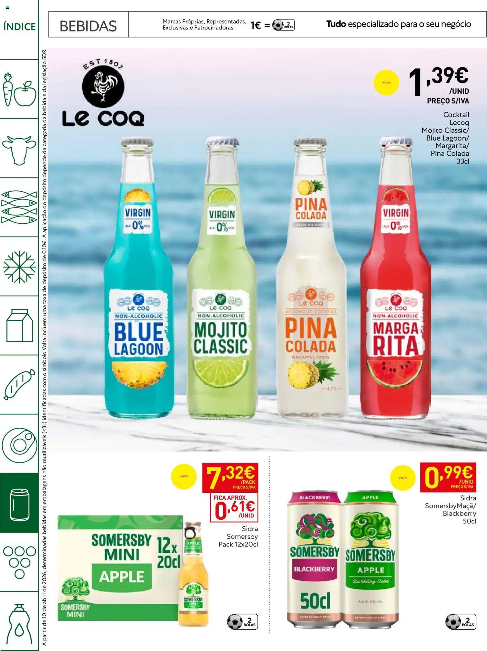 Recheio Horeca │ válido de 14.04.2026 | Página: 24 | Produtos: Somersby, Bebida