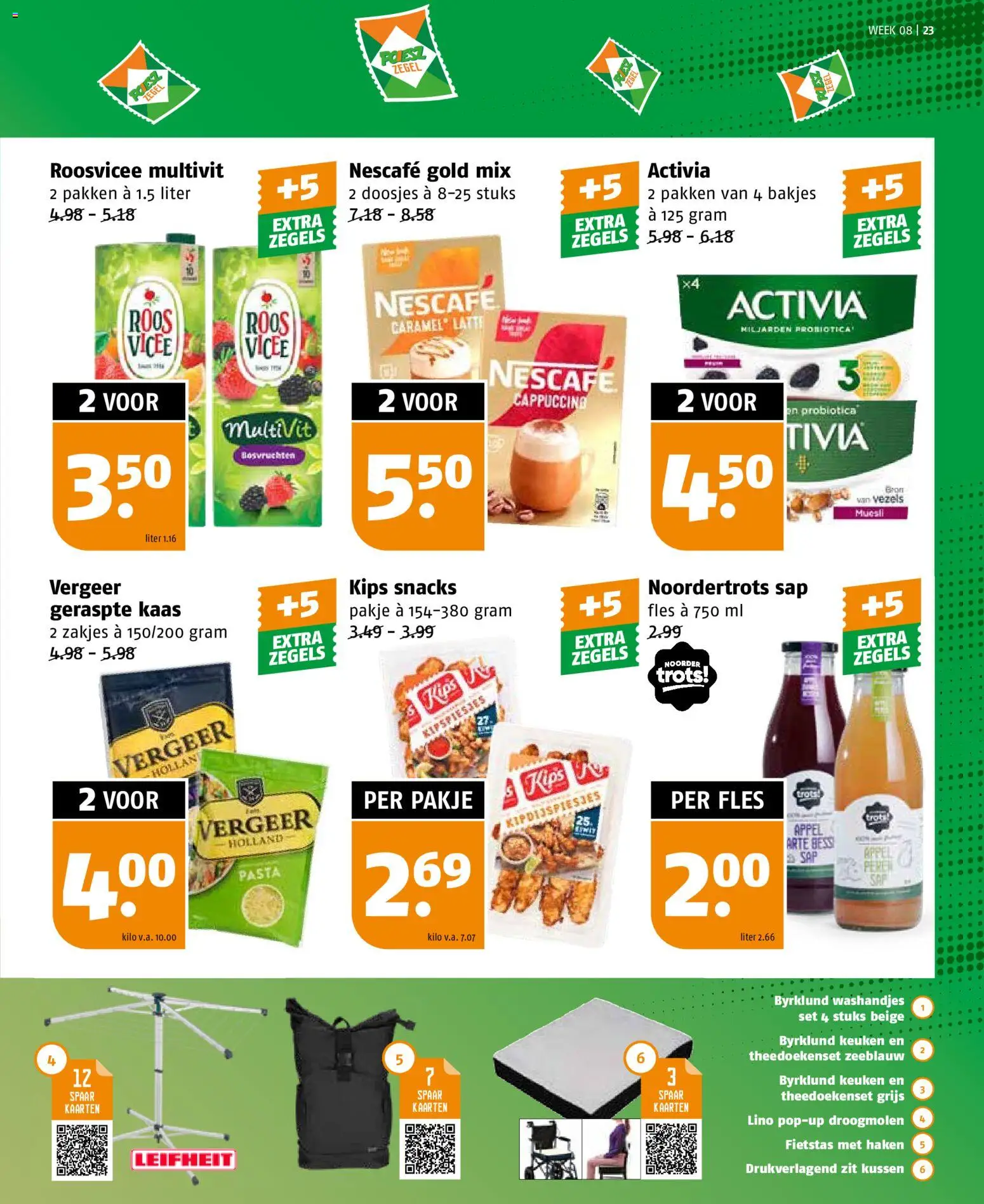 {H1} | Pagina: 23 | Producten: Snacks, Sap, Fles, Haken