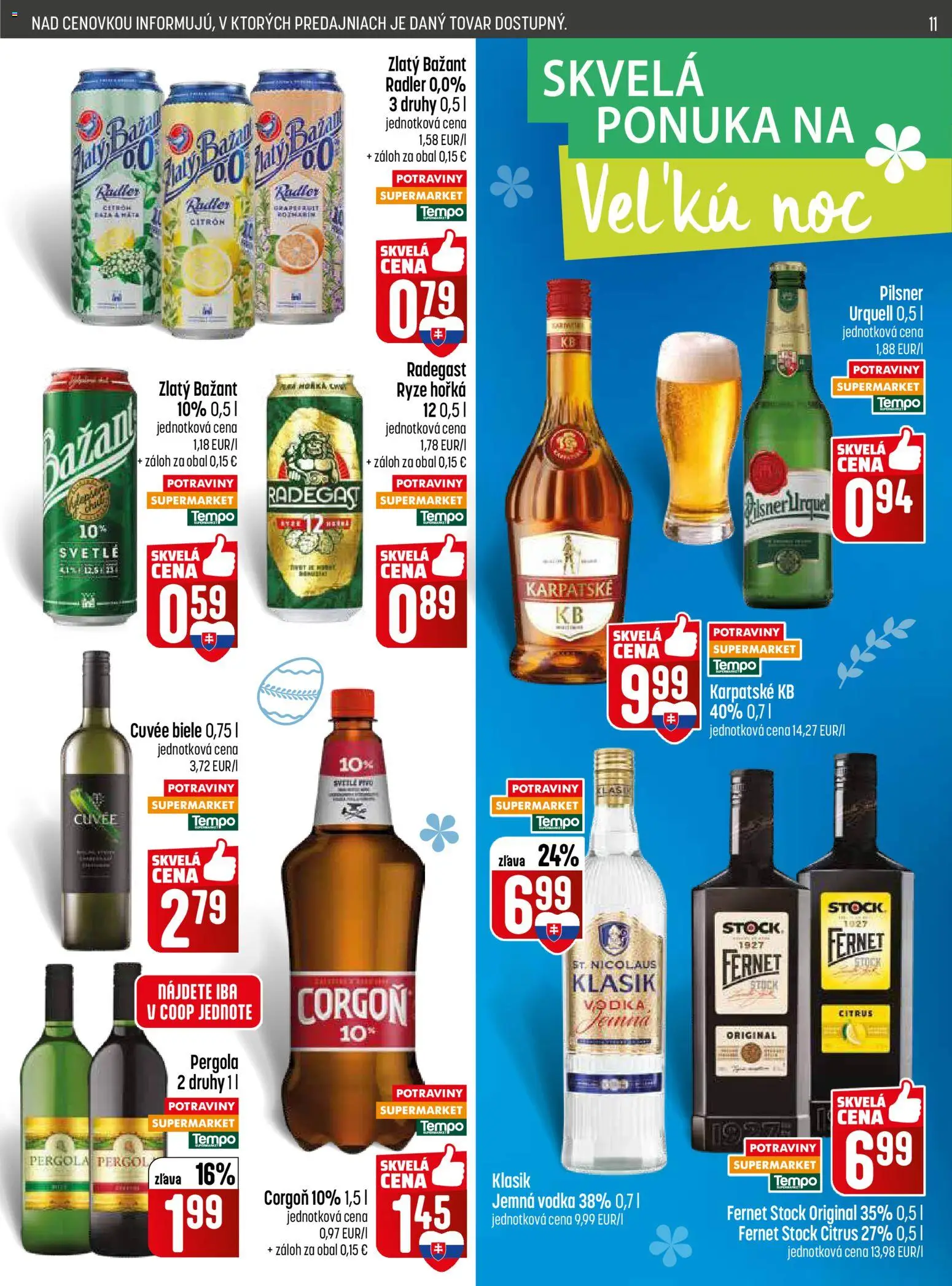 COOP Jednota leták od 31.03.2026 » Pozrite si limitované zľavy a ušetrite ešte dnes! | Slovenská republika