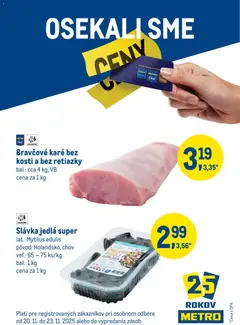 Metro leták platný od 20.11.2025