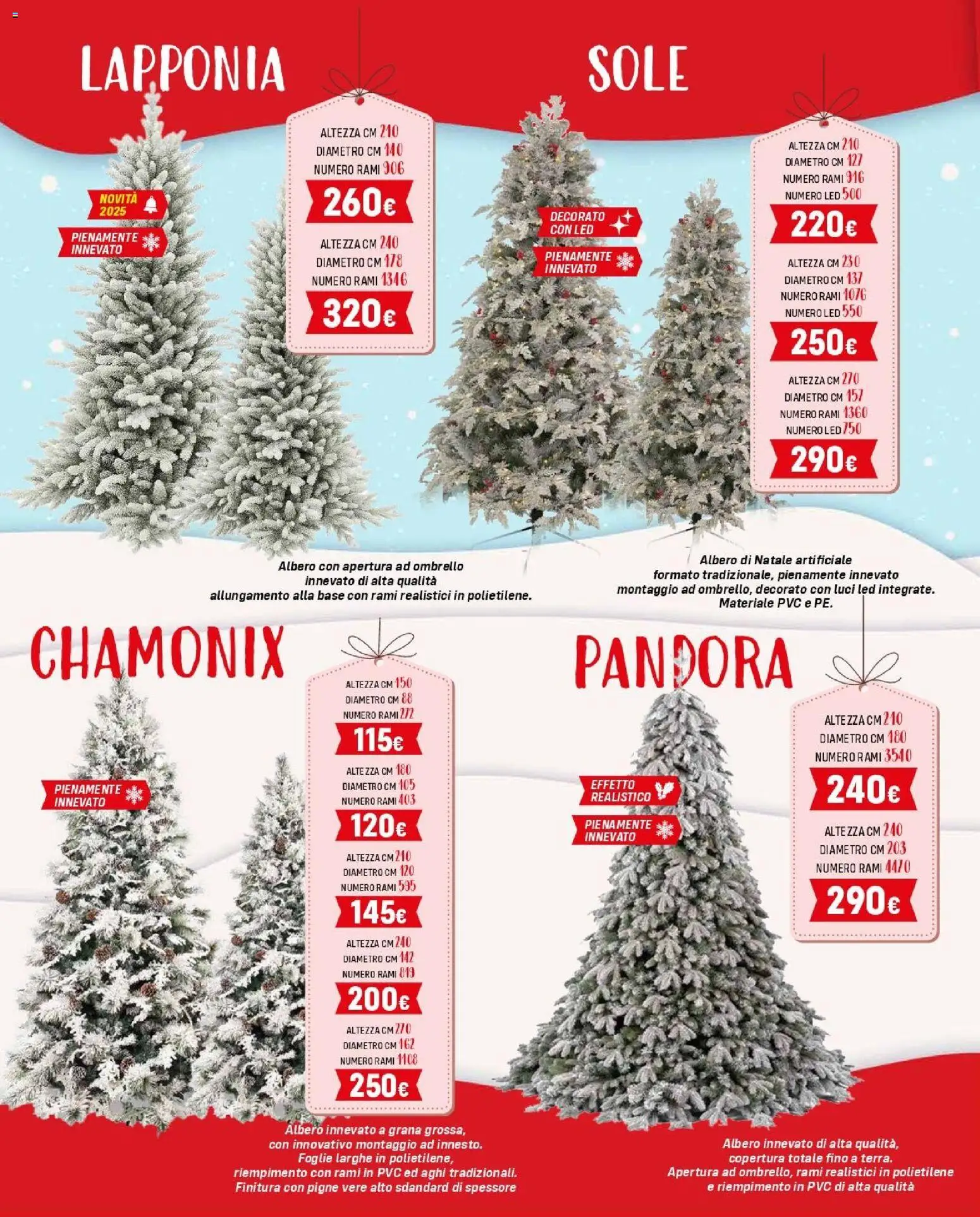 Volantino Orizzonte del 06.11.2025 | Pagina: 4 | Prodotti: Albero di natale, Ombrello