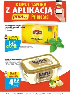 Pogląd oferty "Prim Market Promocje - Primcard" - ważna od 06.11.2025