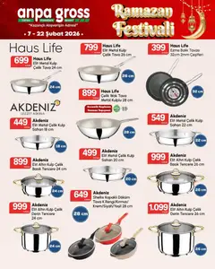 07.02.2026 tarihinden itibaren geçerli olan Anpa Gross kataloğu önizlemesi | Sayfa: 3 | Ürünler: Balık