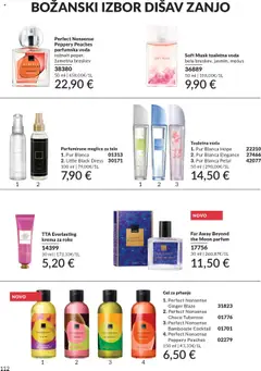 Avon katalog akcije – veljaven od 01.10.2025 | Stran: 112 | Izdelki: Krema, Voda, Toaletna voda, Breskev