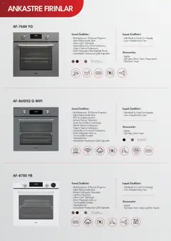 03.06.2025 tarihinden itibaren geçerli olan Vestel kataloğu önizlemesi | Sayfa: 15 | Ürünler: Raf, Yoğurt, Meyve, Fırın