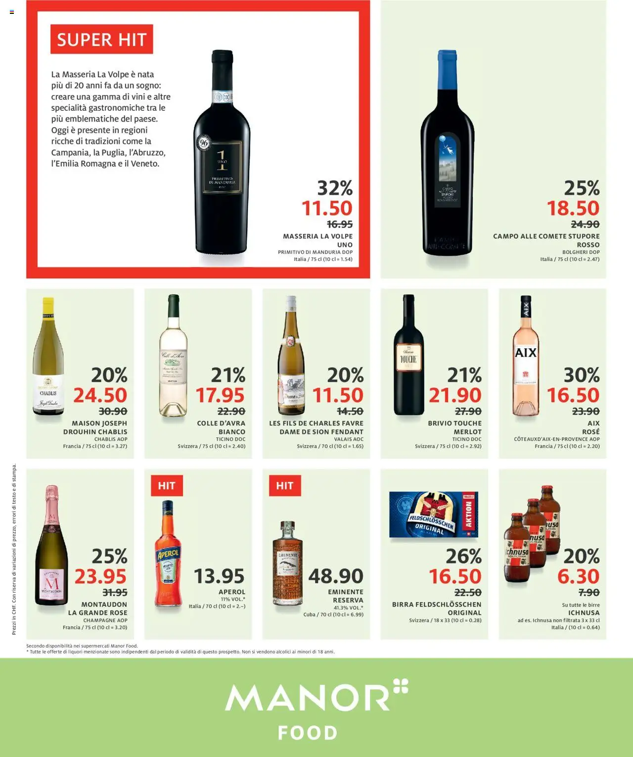 Manor Aktionen IT ab 26.08.2025 | Seite: 4 | Produkte: Merlot