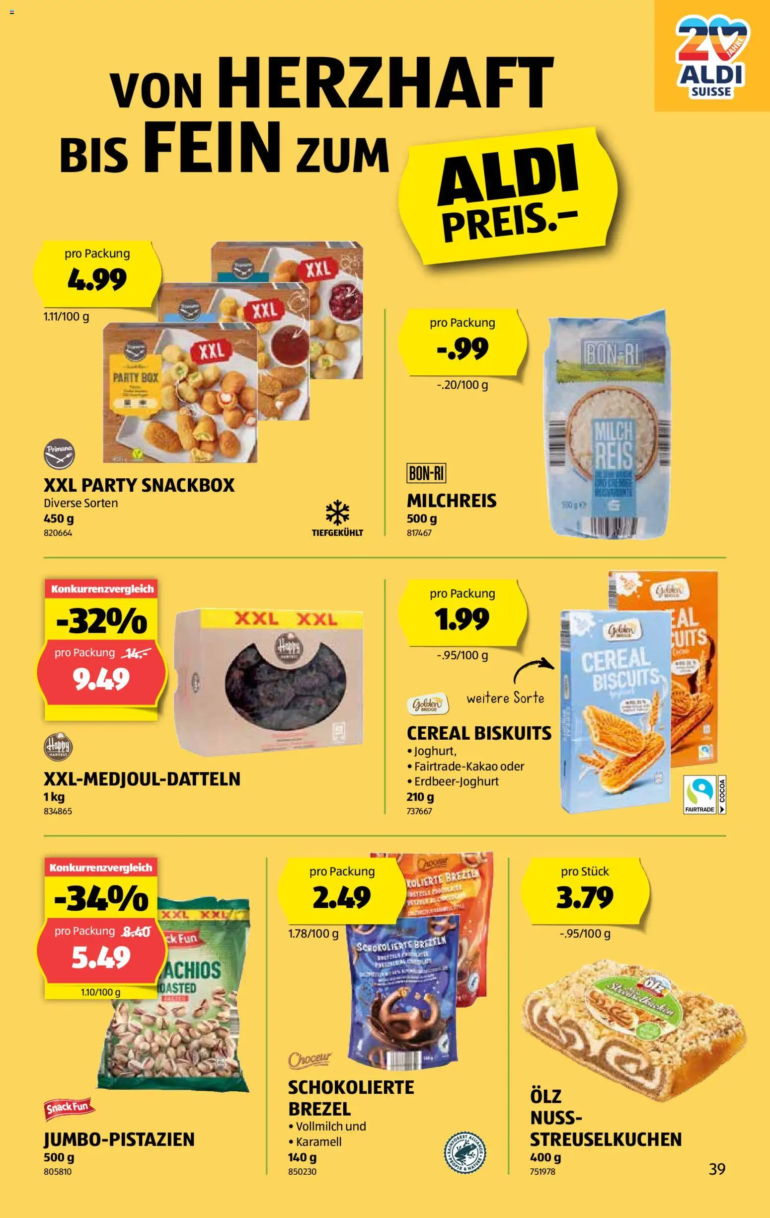Aldi - Black Friday – gültig ab 20.11.2025 | Seite: 40 | Produkte: Box, Milch, Reis