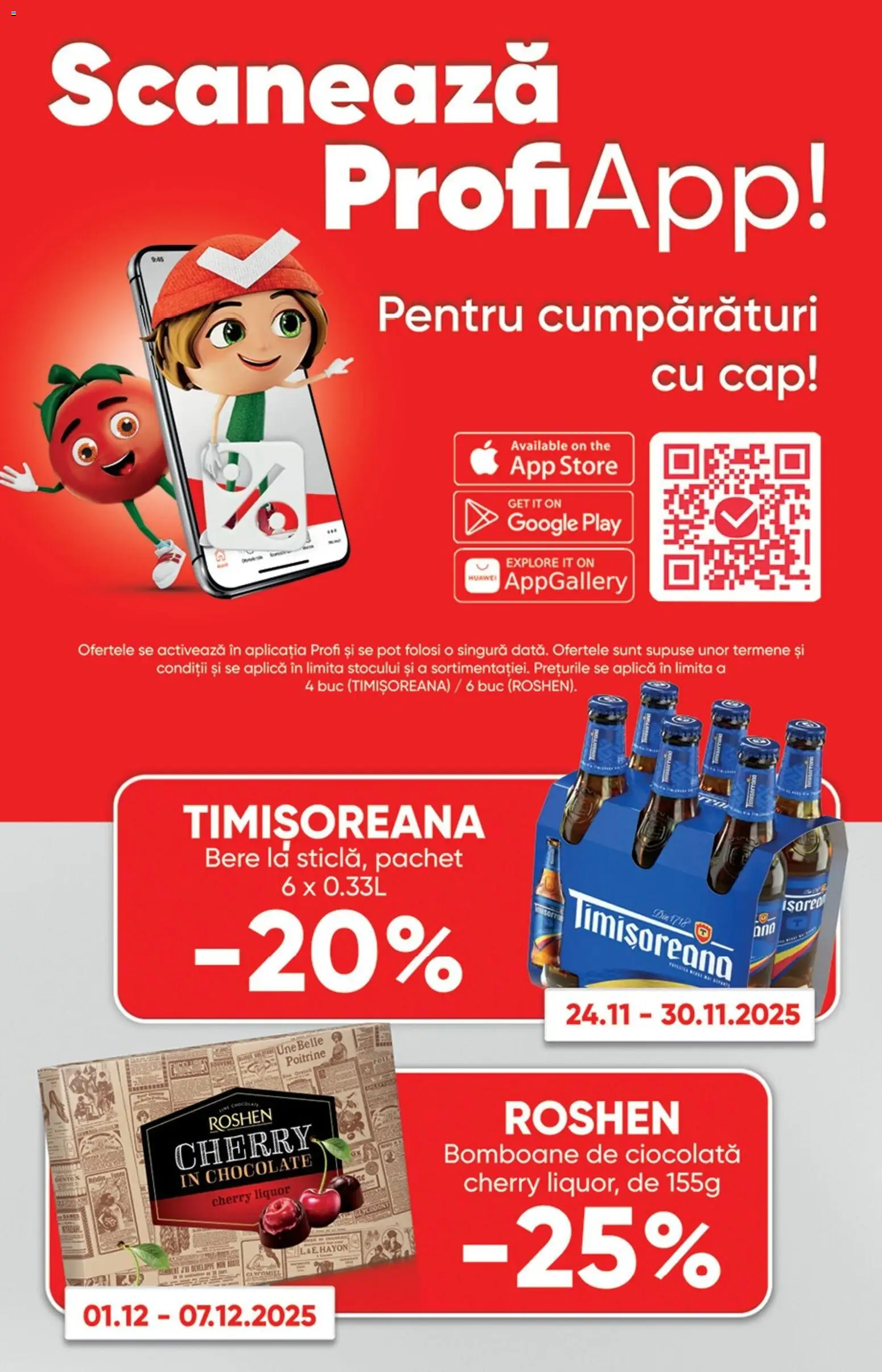Noul catalog Profi – valabil de la 26.11.2025 | Pagină: 14 | Produse: Ciocolată, Bere, Bomboane