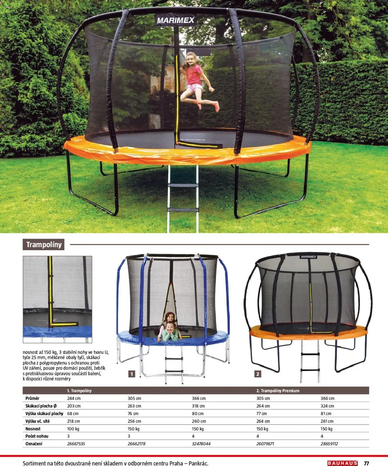 Bauhaus katalog Ploty a zahradní domky od 01.04.2025 | Strana: 77 | Produkty: Žebřík