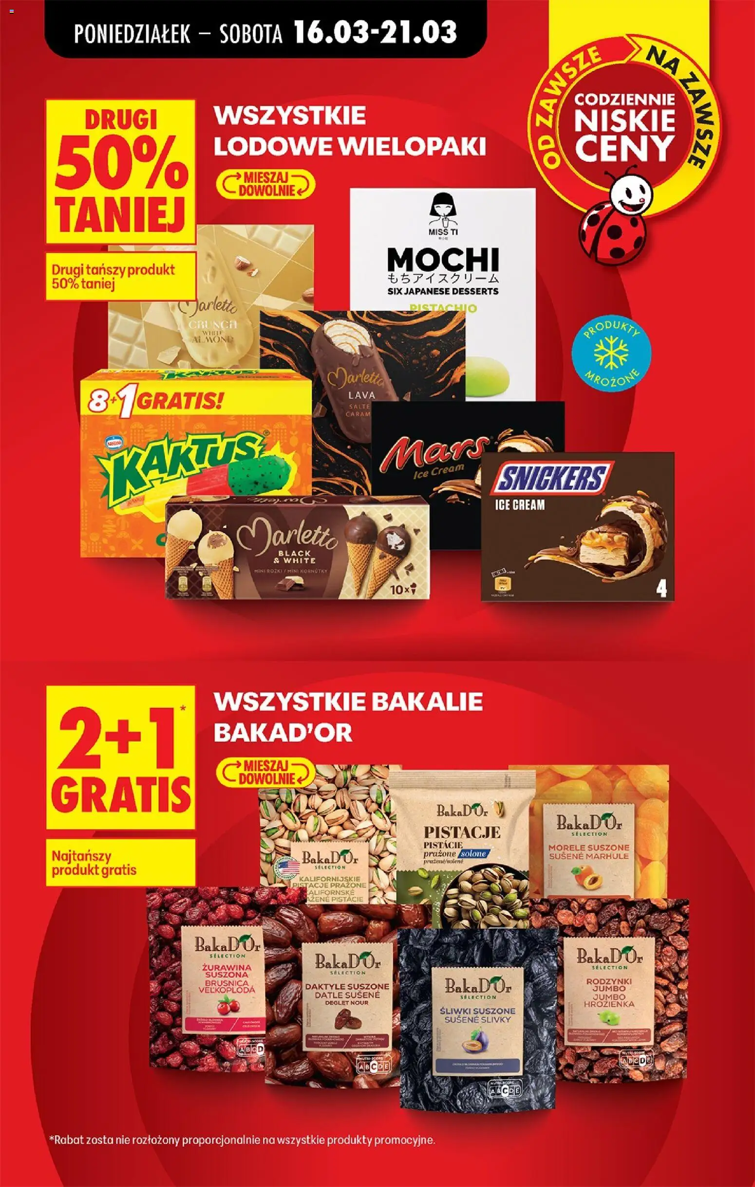 Biedronka Polsko leták od 16.03.2026 | Strana: 15 | Produkty: Pistácie, Datle