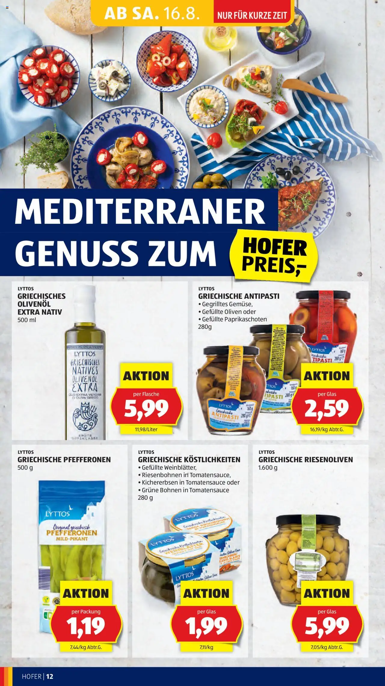 Hofer Flugblatt gültig ab 14.08.2025 | Seite: 14 | Produkte: Szeder