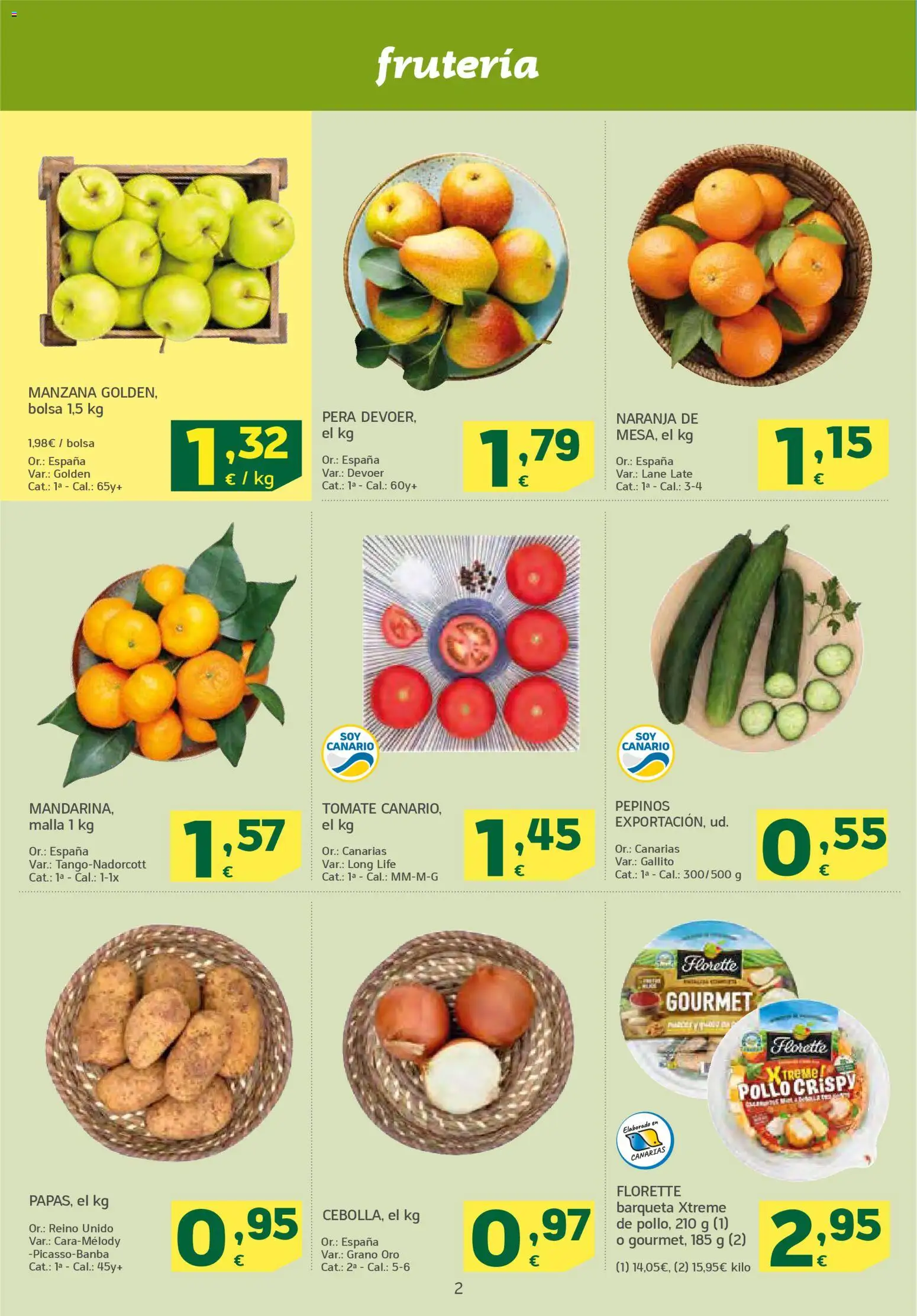 HiperDino folleto │ válido desde el 24.02.2026 | Página: 2 | Productos: Manzana, Pepinos, Bolsa