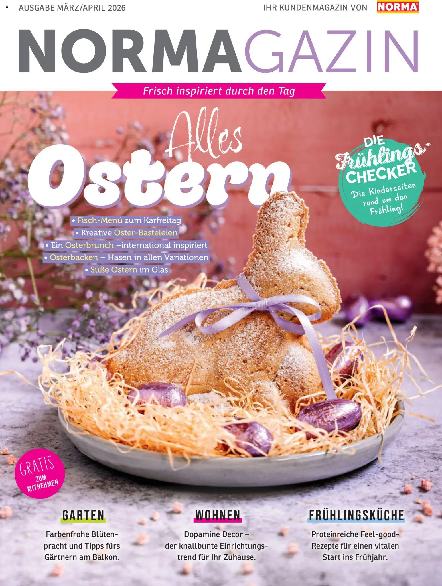 Norma NORMAgazin März/April 2026 – gültig ab 01.03.2026 | Seite: 1